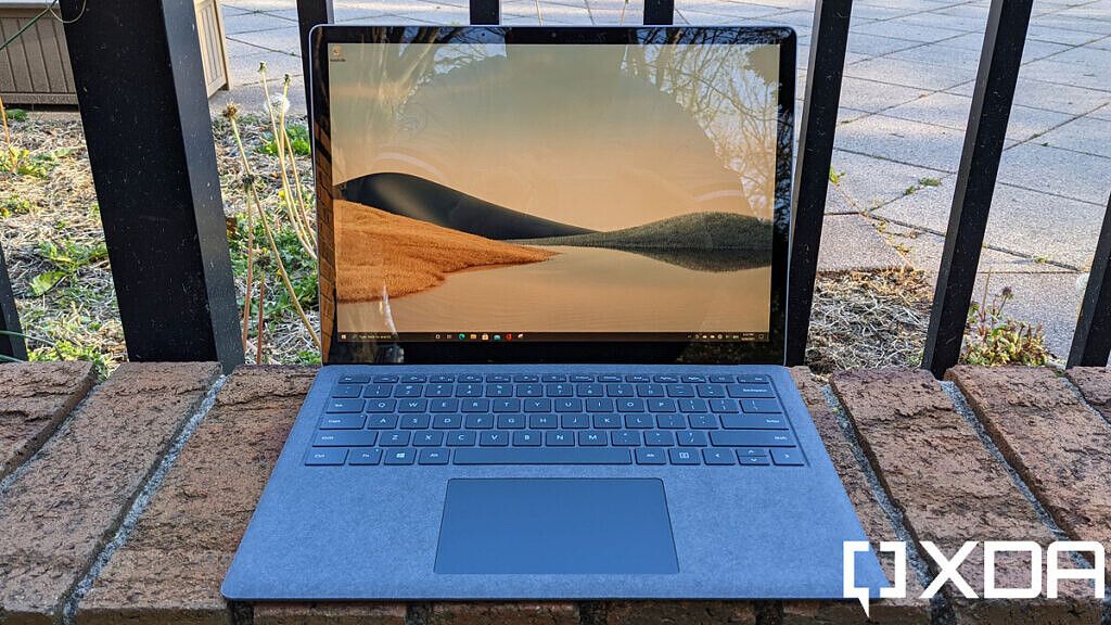 Surface Laptop 4 front view