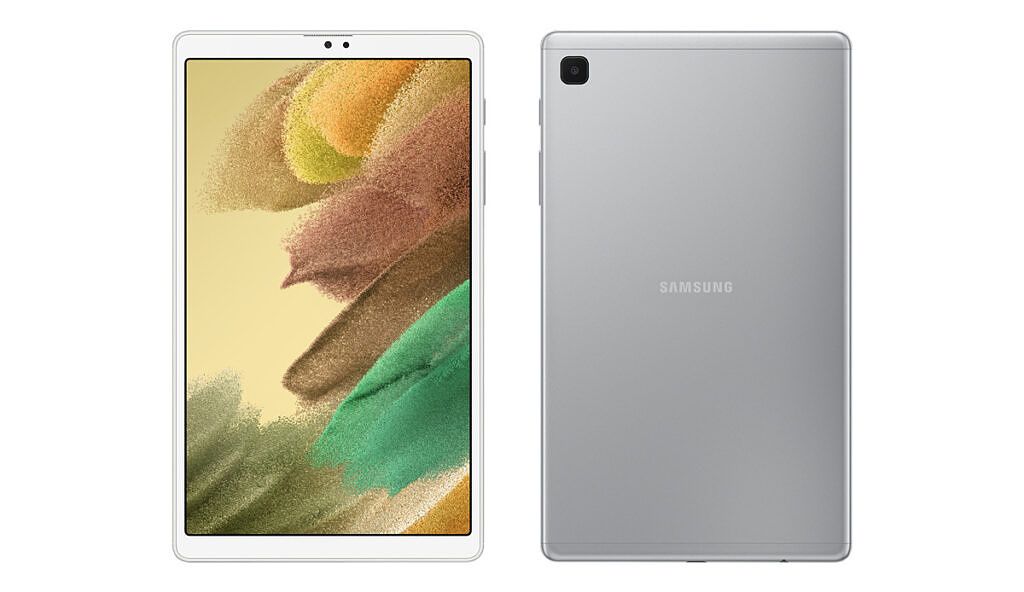 Galaxy Tab A7 Lite front and back