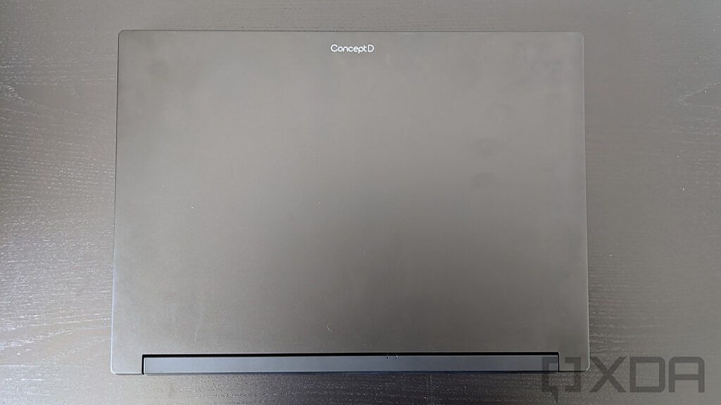 Top down view of the Acer ConceptD 5
