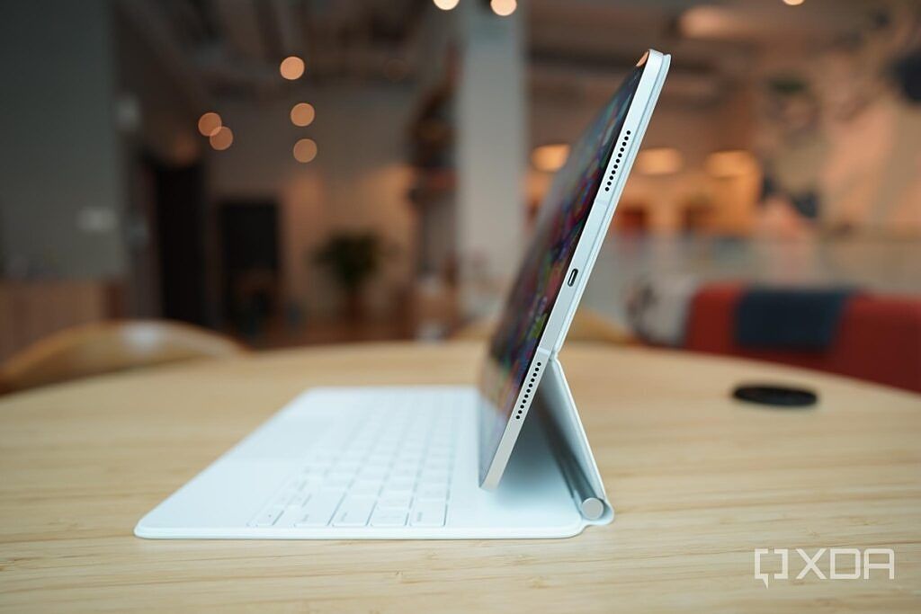 El teclado mágico para el iPad Pro 2021.