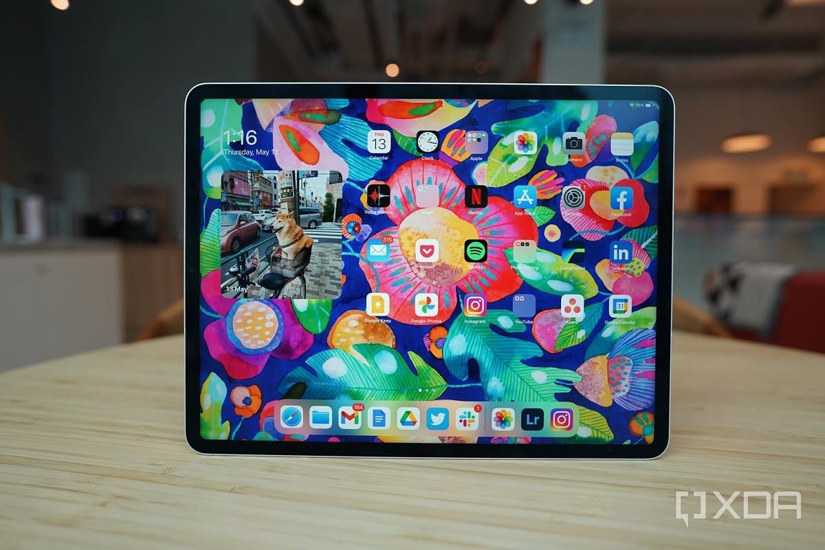 The new 2021 iPad Pro has a beautiful 12.9