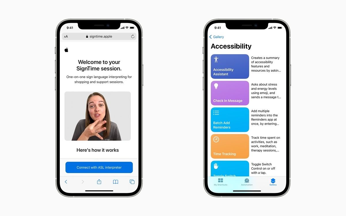Apple new accessibility features