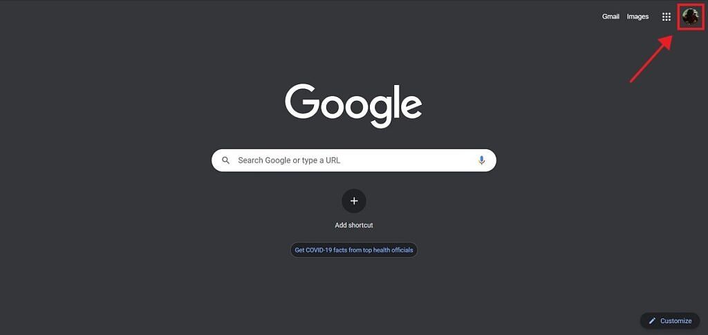 google home page user login
