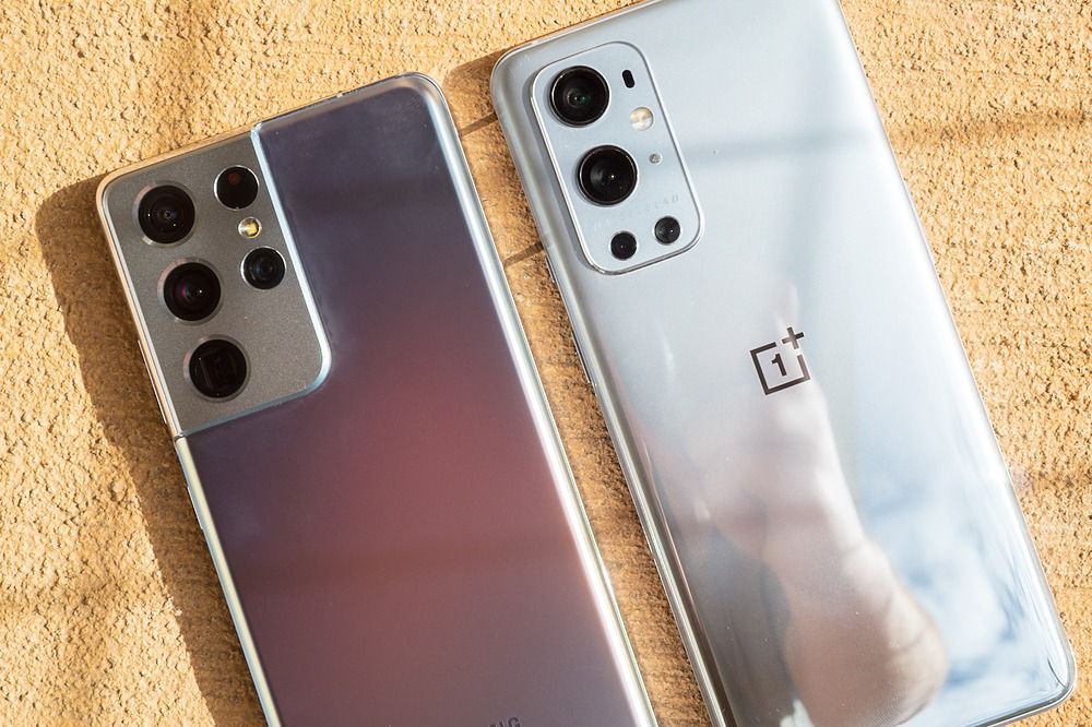 S21 Ultra and OnePlus 9 Pro cameras