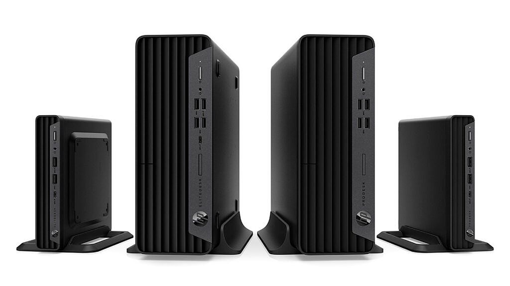 HP EliteDesk 805 G8 and ProDesk 405 G8 PCs in Mini and SFF form factors