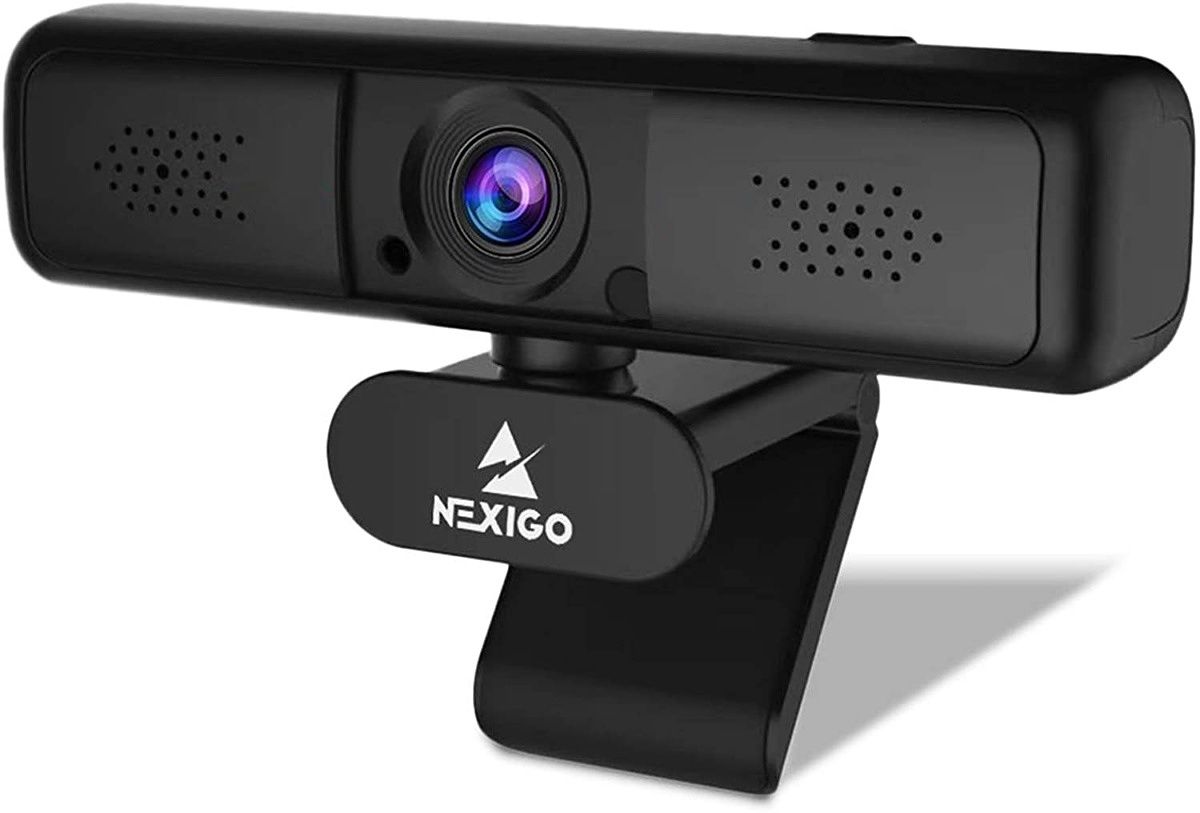 This webcam has the highest resolution among the ones mentioned in this list. There is a 4MP sensor and you can digitally zoom in up to 3X. It has a 95-degree FoV, dual mics, and a privacy shutter as well.