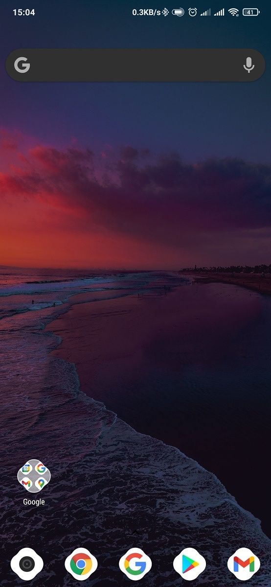 Nova launcher simple home screen