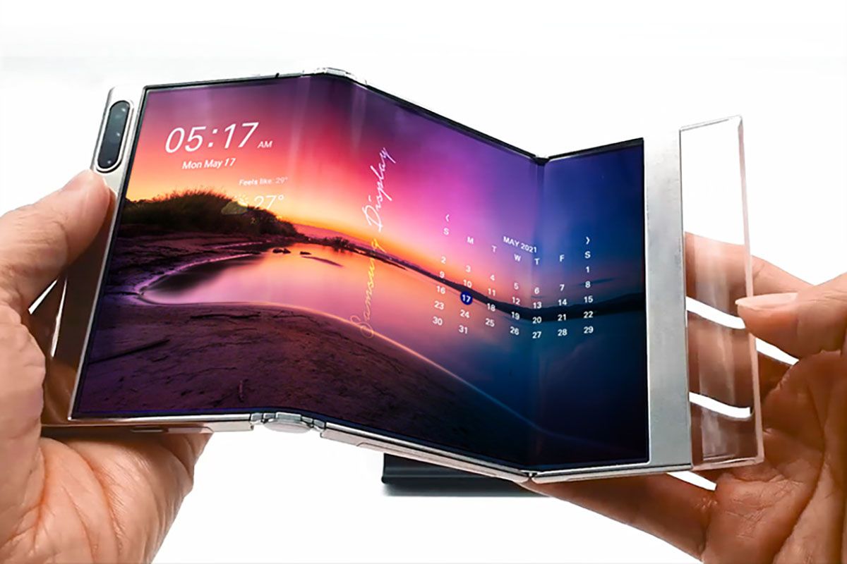 Samsung Display S-foldable concept