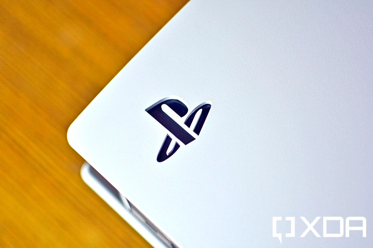 Sony PlayStation logo on PS5