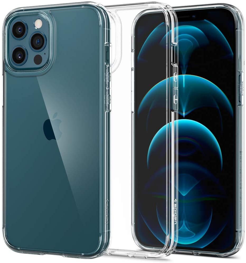 Spigen’s Ultra Hybrid clear case is made out of TPU bumper and durable polycarbonate back, allowing you to show off the natural beauty of your iPhone while keeping it safe from drops, bumps, and scratches.