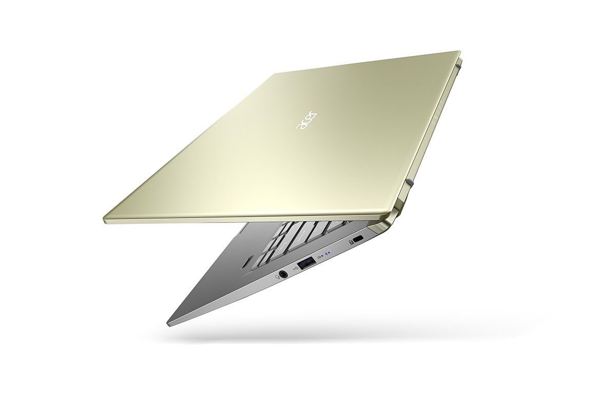The Acer Swift X is powered an an AMD Ryze 7 5800U and has dedicated NVIDIA RTX 3050 Ti graphics. It also comes with 16GB of RAM, a 512GB SSD, and a 14-inch Full HD display.