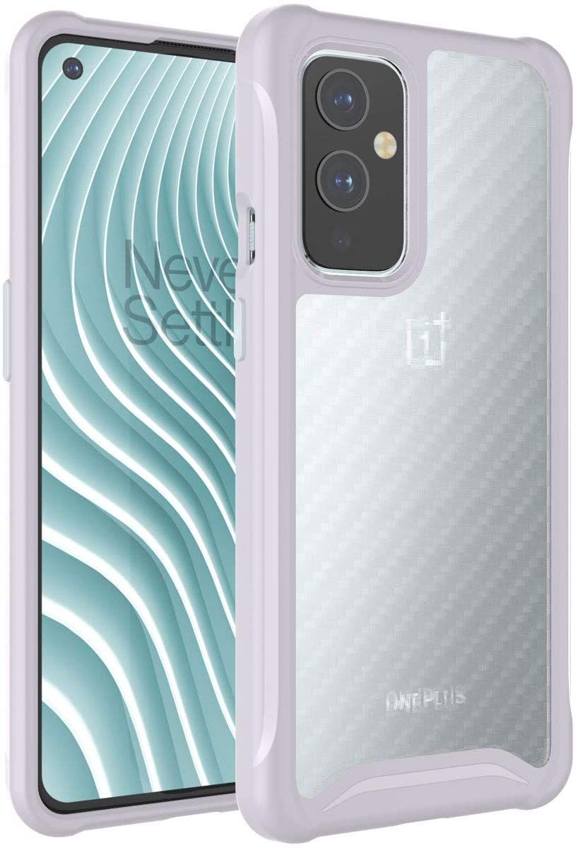 Clear case with carbon fiber design (Why settle for an ordinary clear case, when you can get this stylish clear from TUDIA instead? It features a hard polycarbonate back and shock absorbing TPU bumper, backed by a cool carbon fiber design.
