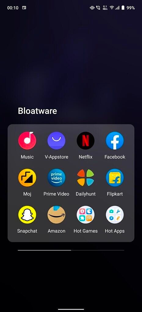 Bloatware en Android