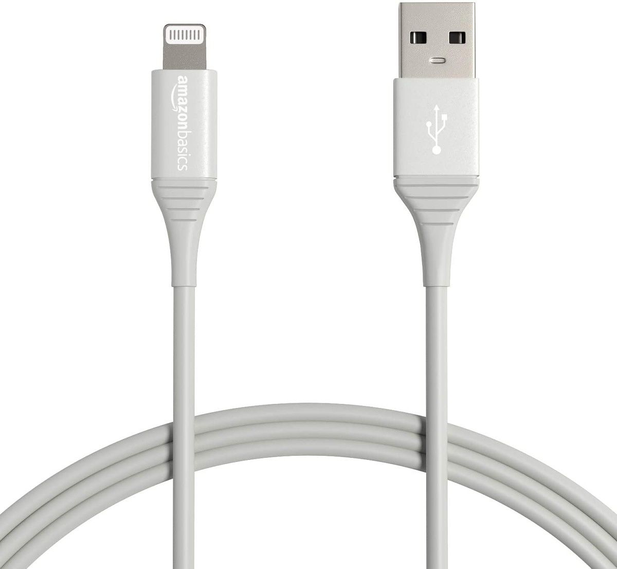 This 6-foot USB Type-A to Lightning cable should last you much longer than the cord Apple includes with its products. Amazon Prime subscribers get free shipping.