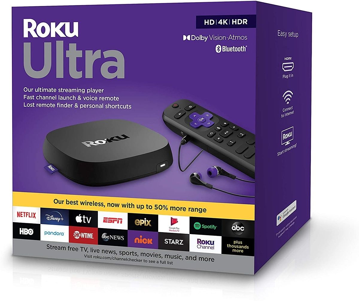 El reproductor multimedia definitivo de Roku del año pasado tiene un descuento de $31 en este momento. Tiene puertos adicionales en la parte posterior y un conector para auriculares en el control remoto para escuchar en privado.