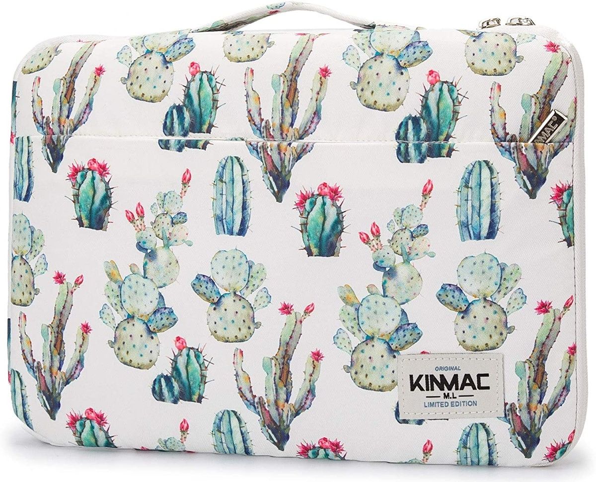 With a hard plastic enclosure, a cushion-y interior, and tons of different styles to choose from, the Kinmac laptop case offers plenty of protection with a personal touch. It comes in various sizes too.