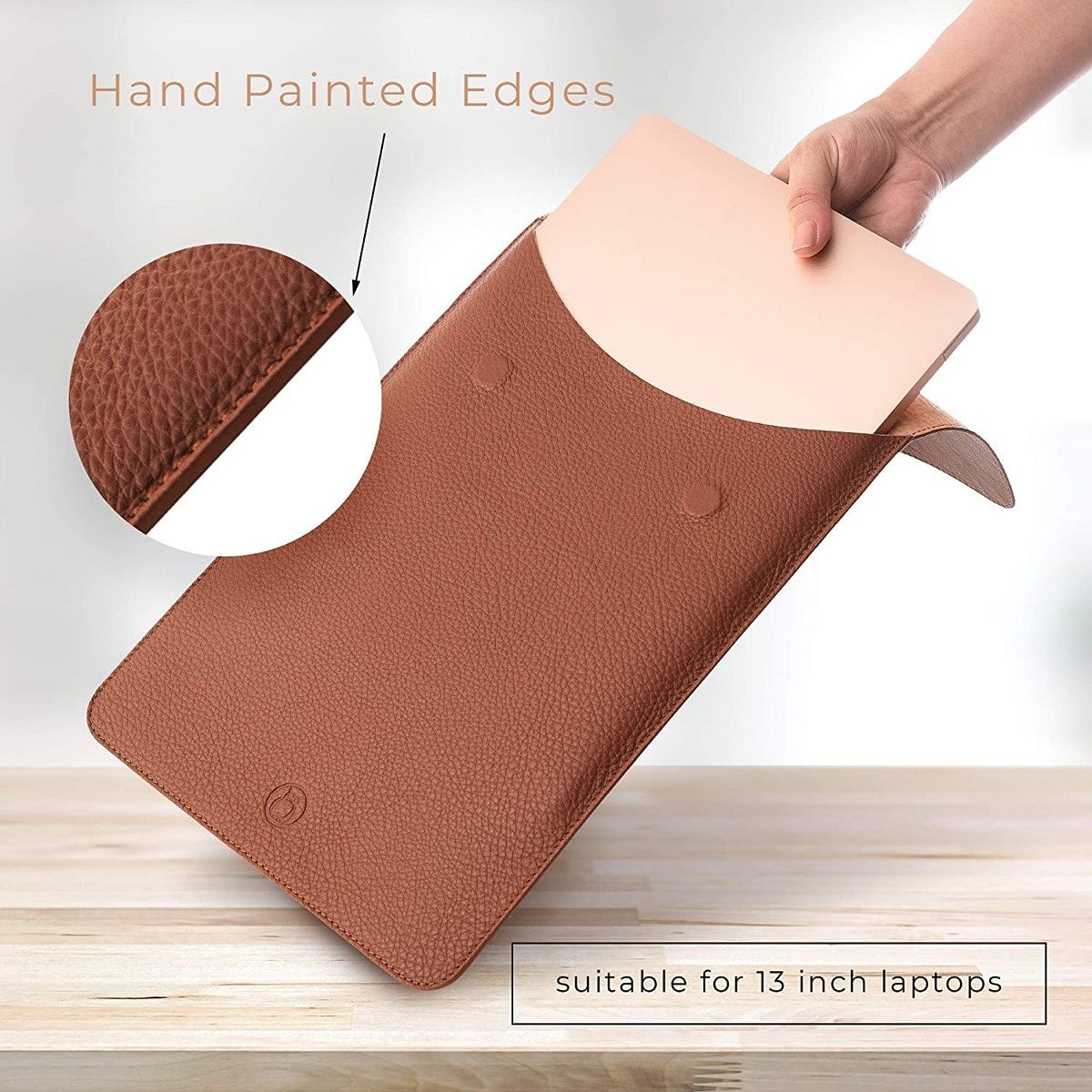 For those that want an elegant sleeve, UNIKA has a nice selection of color options. This sleeve features an ultra-thin design and accommodates 13-15 inch Chromebooks.