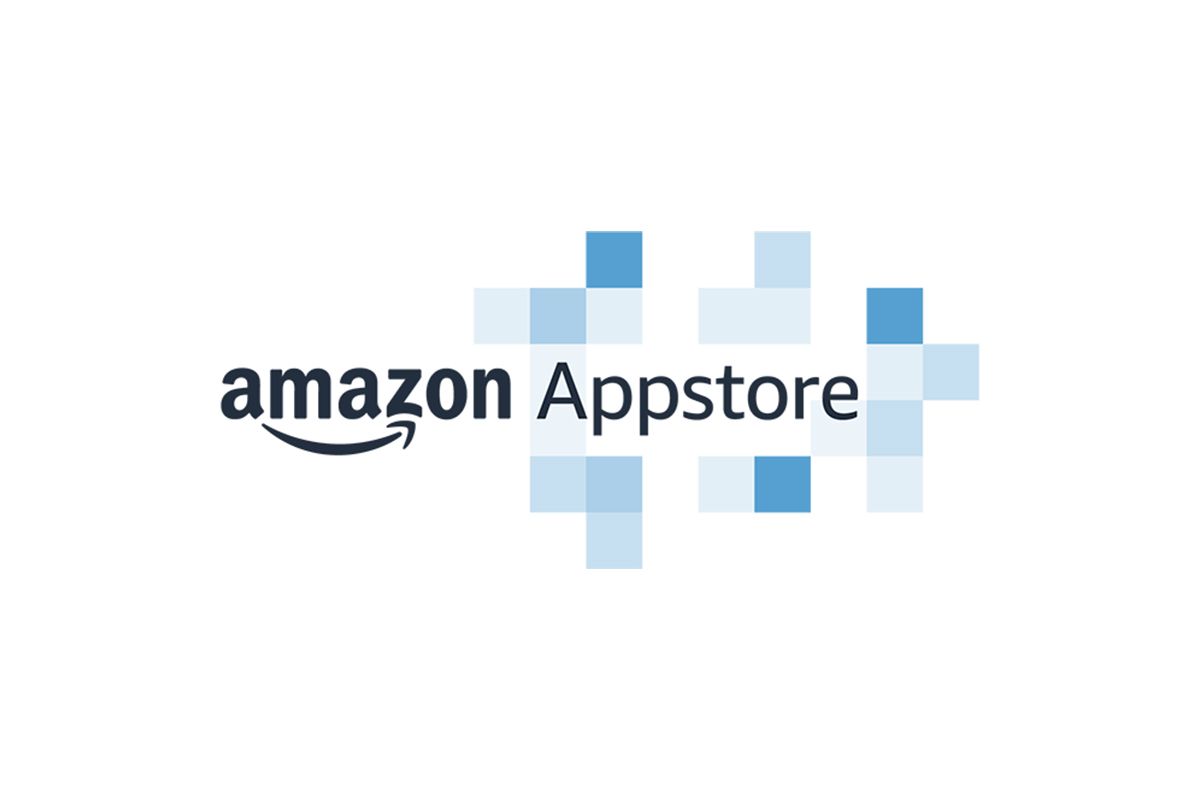 Amazon Appstore logo on white background