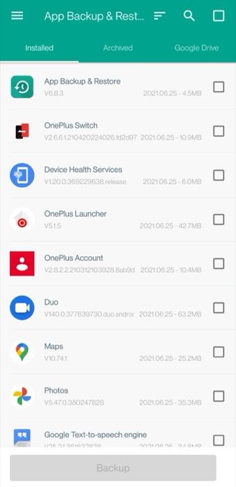 How to backup all your data on an Android smartphone