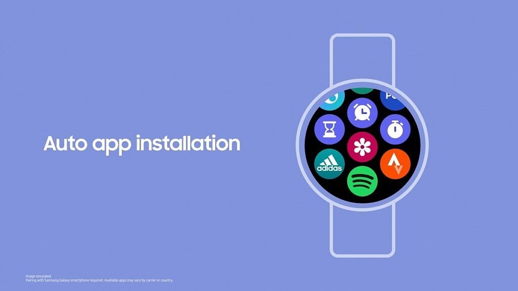 Auto app installation on One UI Watch