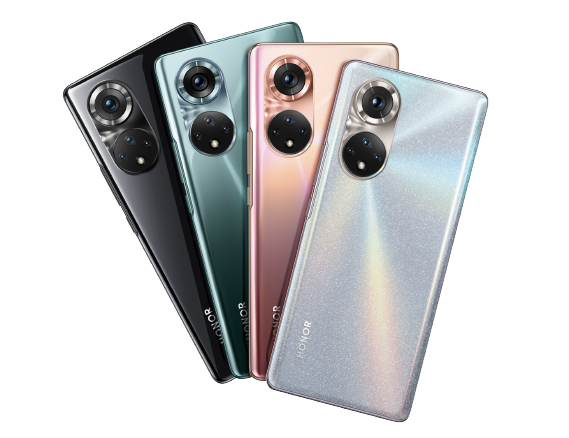 Honor 50 series in four colors