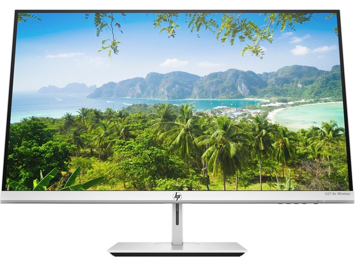 The HP U27 is a sharp 27-inch display with 4K resolution and it's great for getting work done.