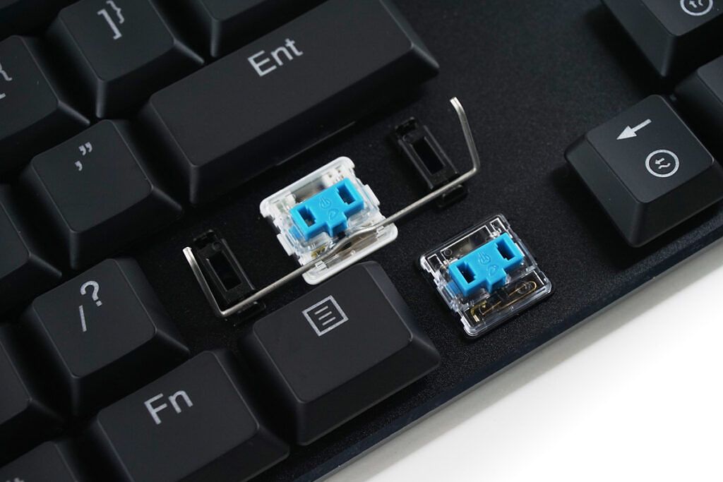 Key stabilizer on Havit keyboard