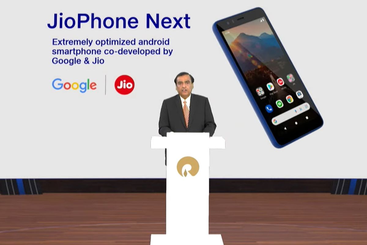 JioPhone Next announcement featured