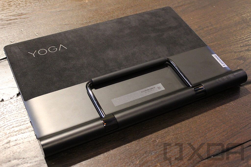 Lenovo Yoga Tab 13 lying face-down