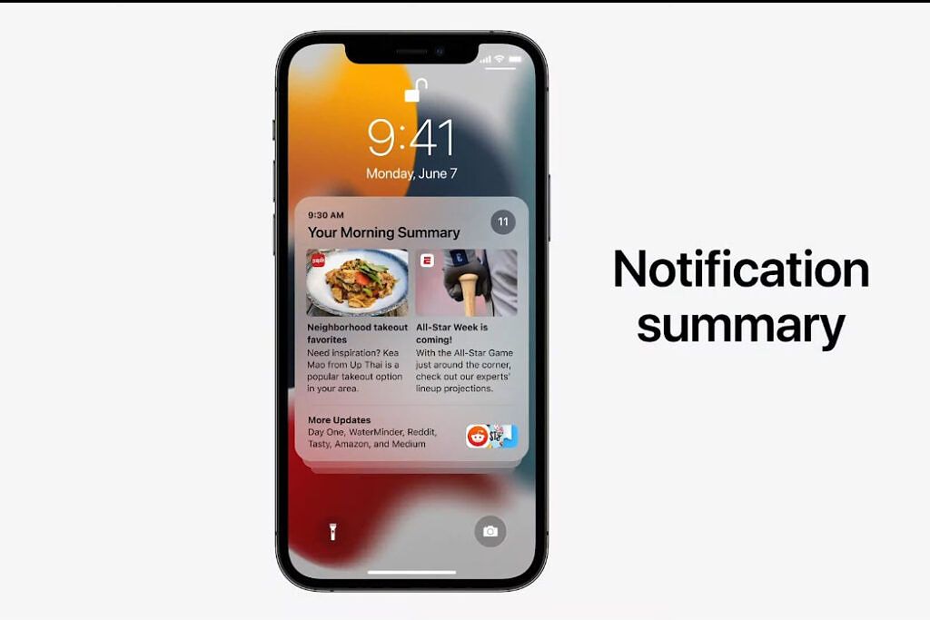Notification Summary in iOS 15
