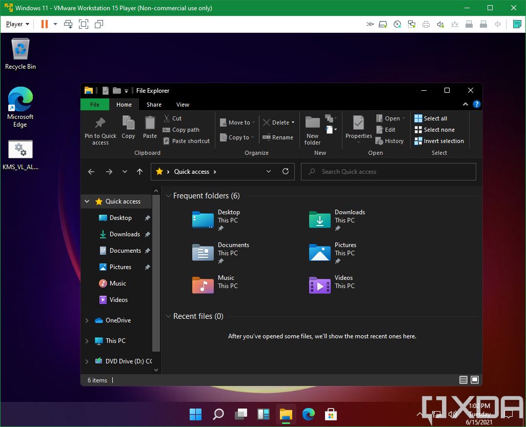 Windows 11 file explorer dark mode