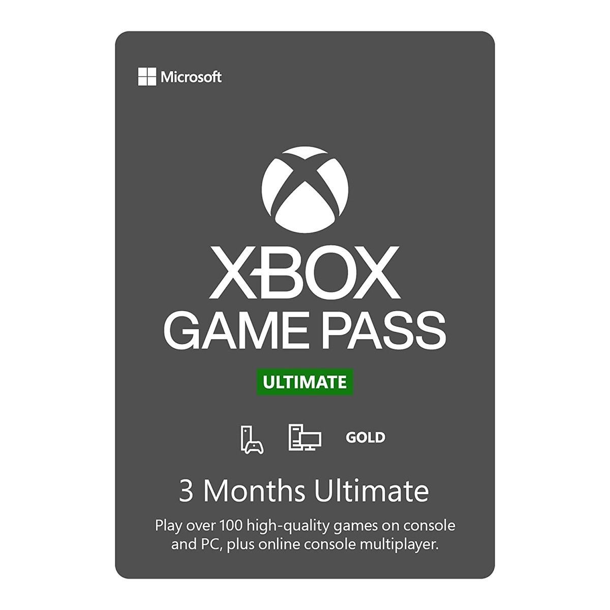 Xbox Game Pass Ultimate includes hundreds of games you can play on your Xbox console, PC, or through the cloud.