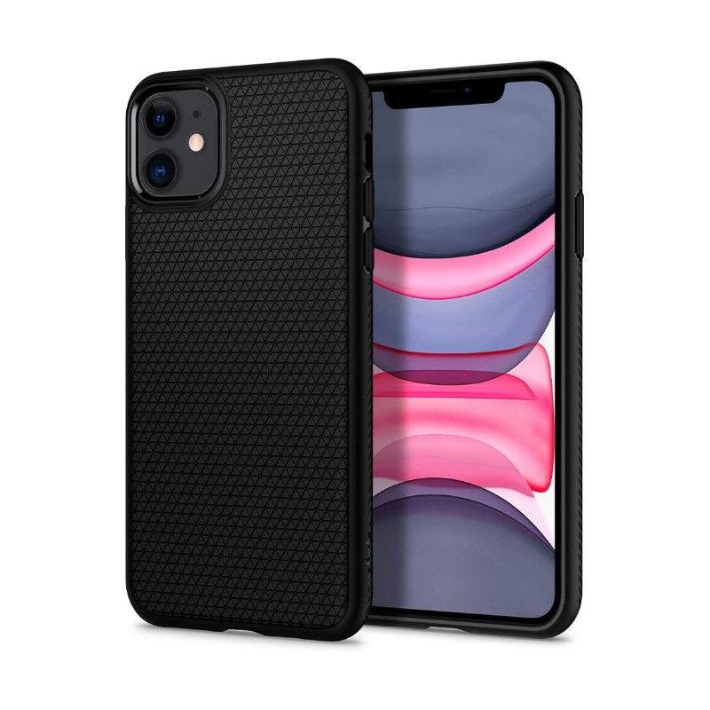 If you want military-grade protection in a slim form factor, the Spigen Liquid Air is the case to get. It is pocket-friendly and lightweight. Moreover, it sports anti-slip matte surface, so you don’t accidentally drop your iPhone.
