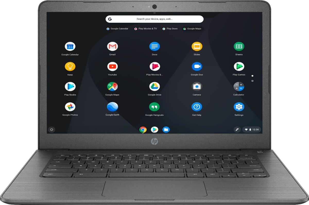 hp 14 with launcher open