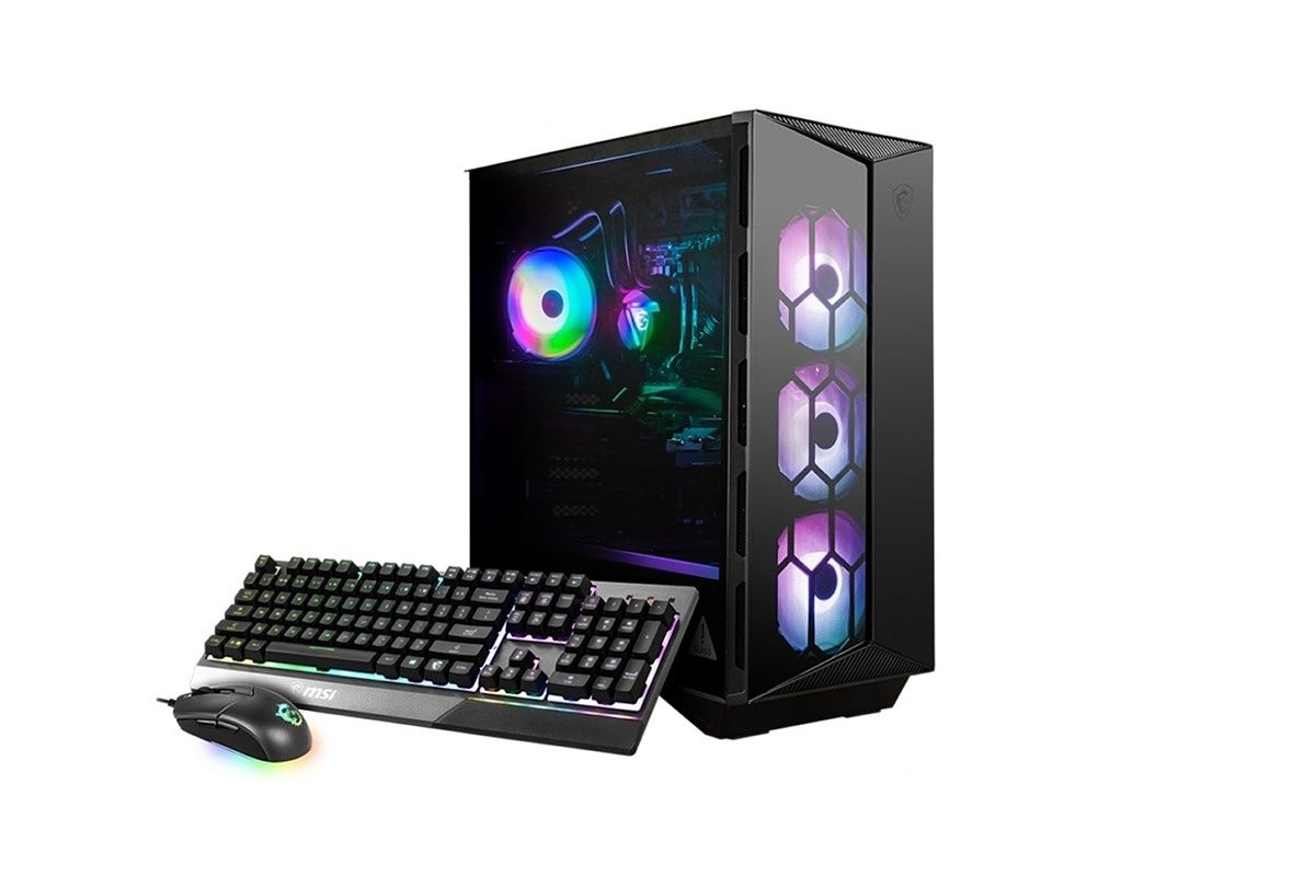 The MSI Aegis RS is a desktop PC that gives you the latest Intel processors and Nvidia graphics available along with other powerful specs. It's easily upgradeable, too. It's discounted to just $1,649.99 for Prime members.