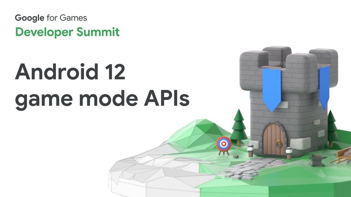 Android 12 game mode APIs slide