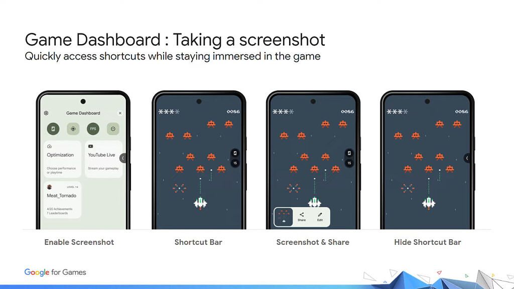 Android 12 game dashboard