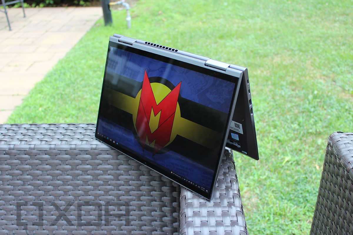 ThinkPad X1 Yoga in tent mode