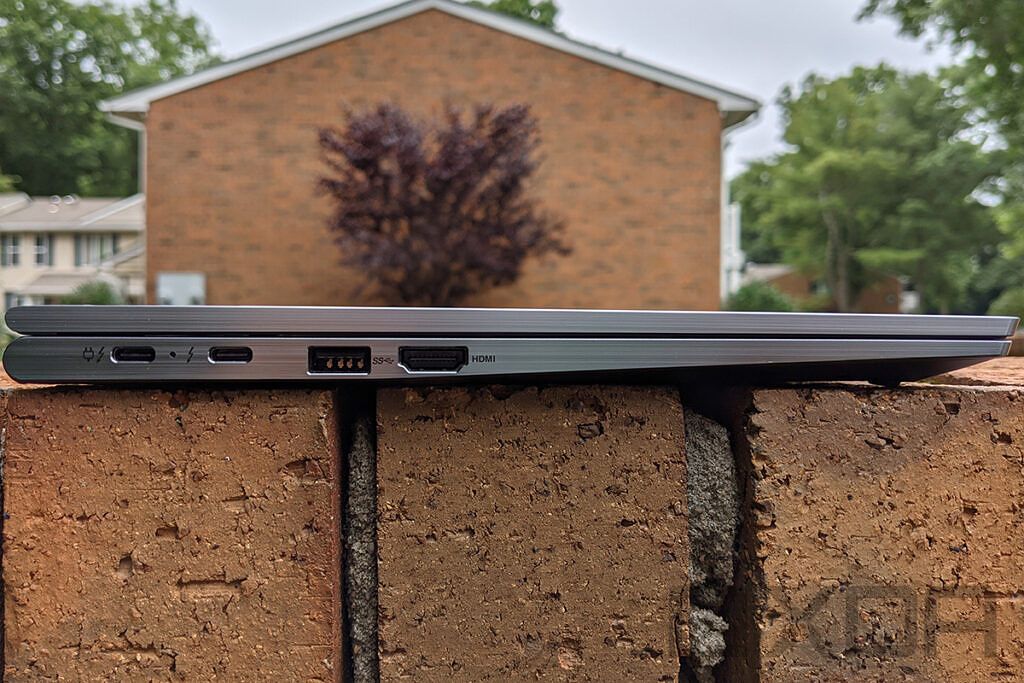 Side view of ThinkPad X1 Yoga
