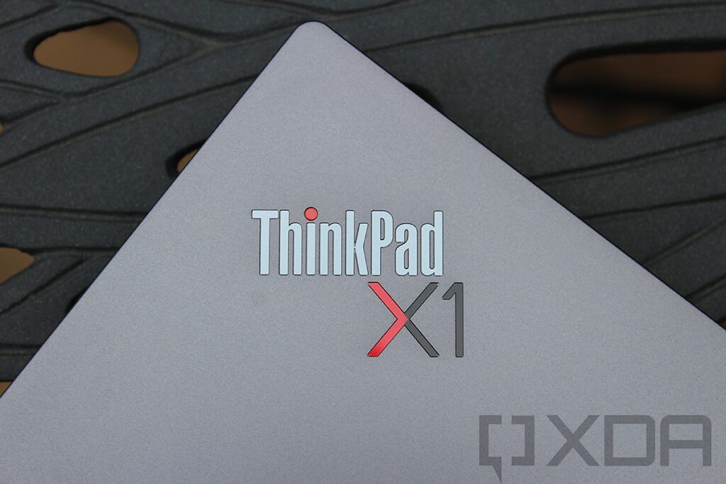 ThinkPad X1 Yoga logo in top left corner