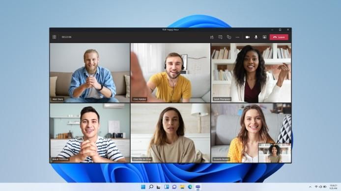 Teams meeting in Windows 11