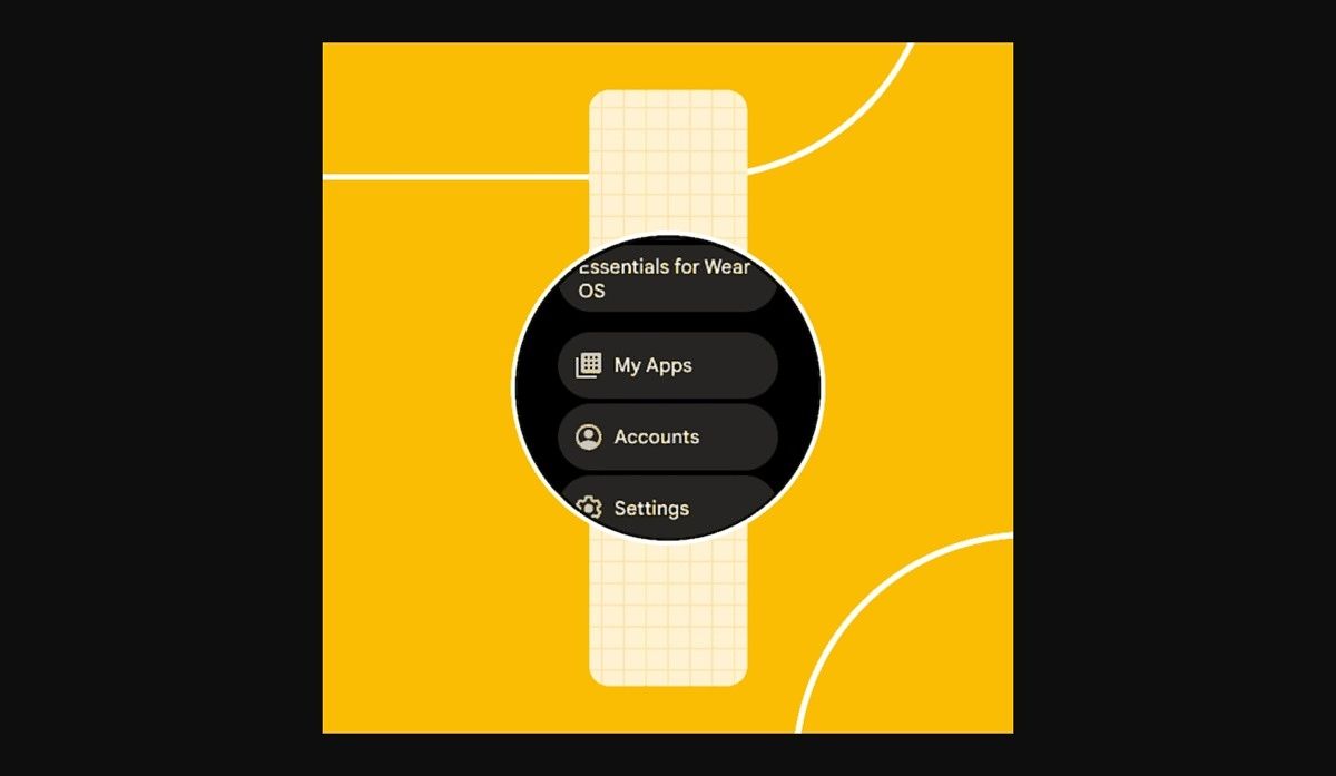 Play Store redesign on Wear OS