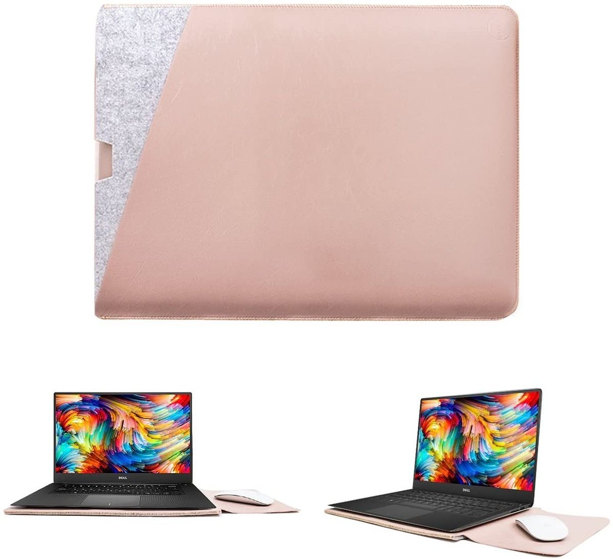 This slim sleeve doesn't just protect your laptop when you're taking it with you. The opening flap is extra large so you can use it as a mousepad too. It's great for those who never travel without an external mouse.