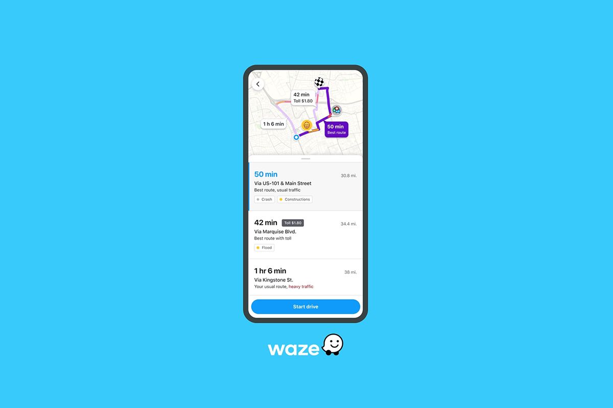Waze updated trip preview featured