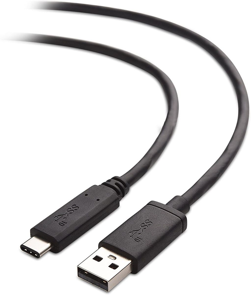 The Cable Matters USB-A to USB-C cable is great for data transfer as it comes with USB SuperSpeed 10Gbps speeds. It also supports up to 15W charging.