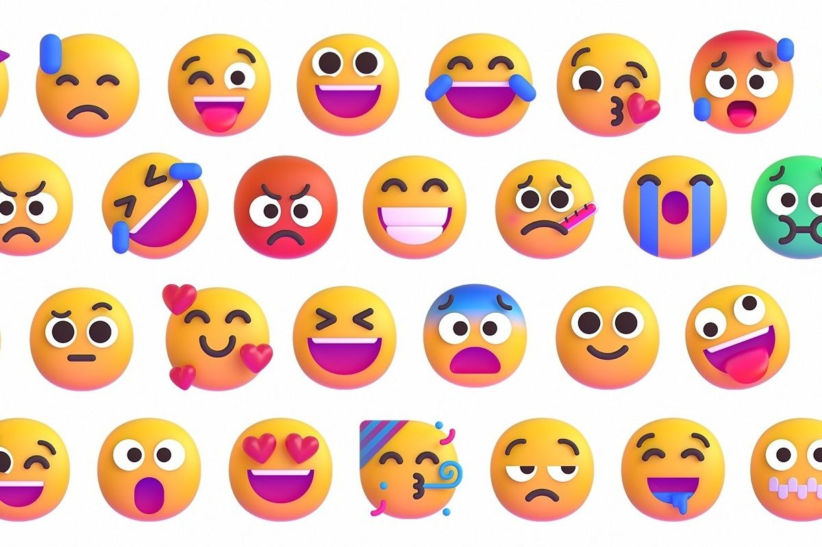 Overview of multiple new emoji coming with Windows 11