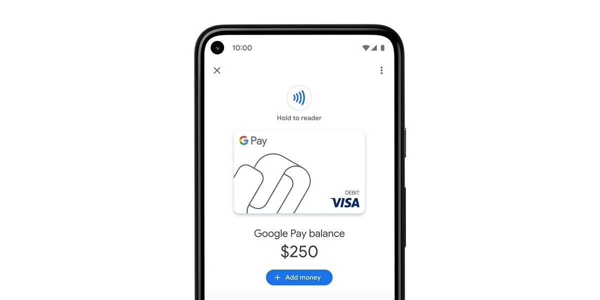 google pay balance card