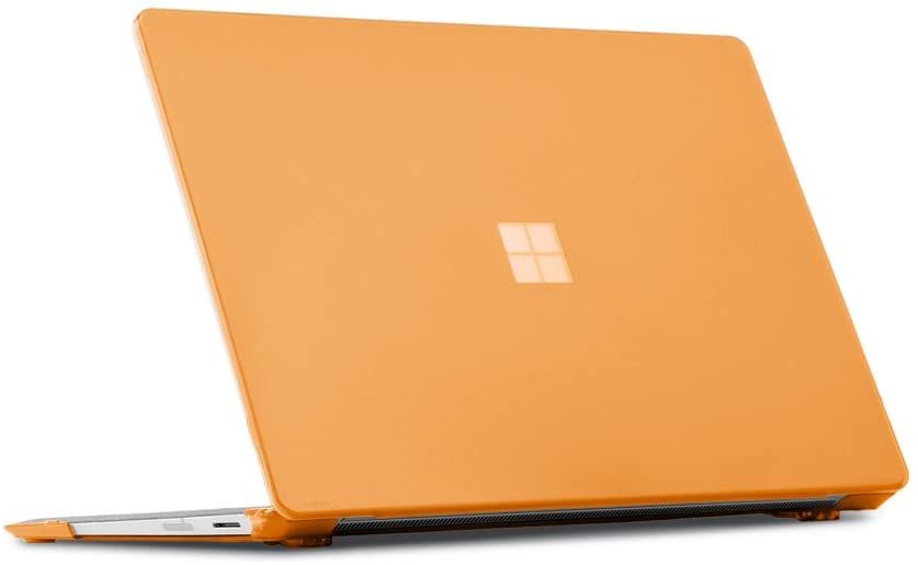 Der Microsoft Surface Laptop ist in einigen subtilen Farboptionen erhältlich, aber wenn Sie etwas wollen, das auffällt, hilft Ihnen diese Hartschale dabei.  Es schützt Ihre Laptops während der Verwendung und fügt einen Farbtupfer hinzu, um es hervorzuheben.