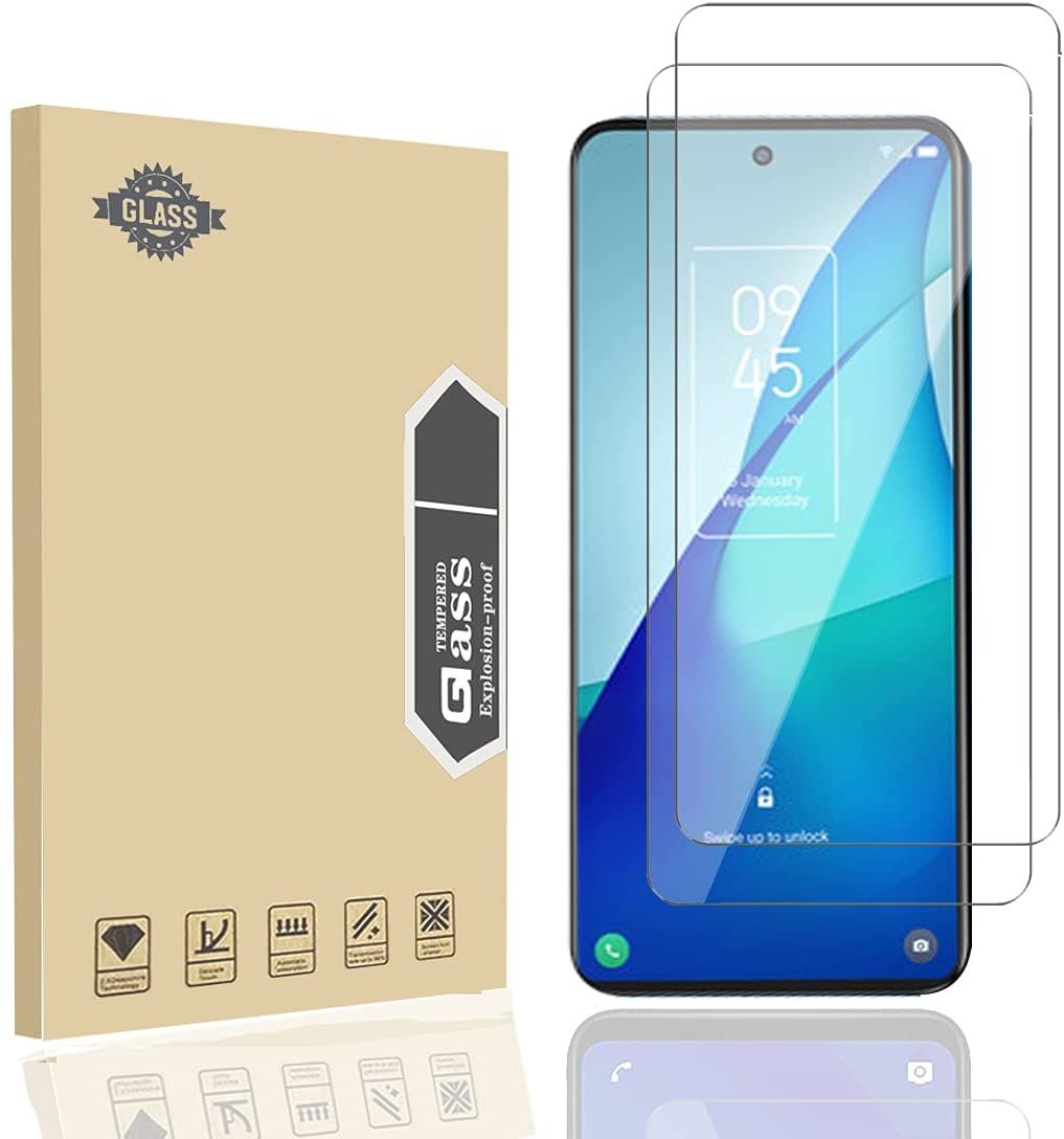 The Misd screen protector for the TCL 20 Pro 5G is a tempered glass. It comes with impact dispersion coating to safeguard against everyday accidents, including drops. The glass can also protect against scratches and scuffs.