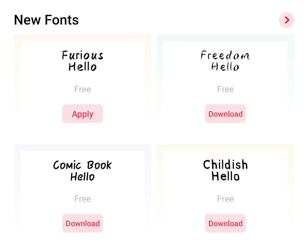 Change font on Oppo phones